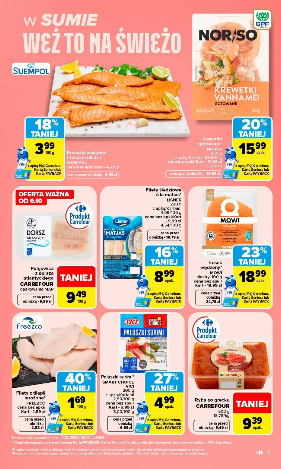 gazetka promocyjna Carrefour Od poniedziałku - Strona 15