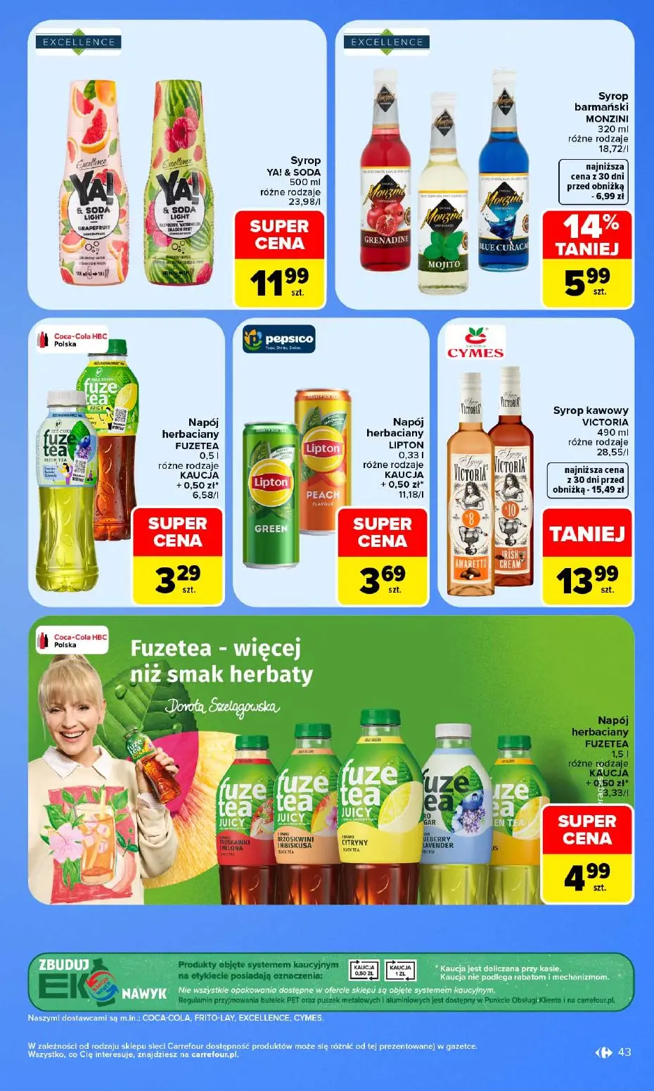 gazetka promocyjna Carrefour Od poniedziałku - Strona 43