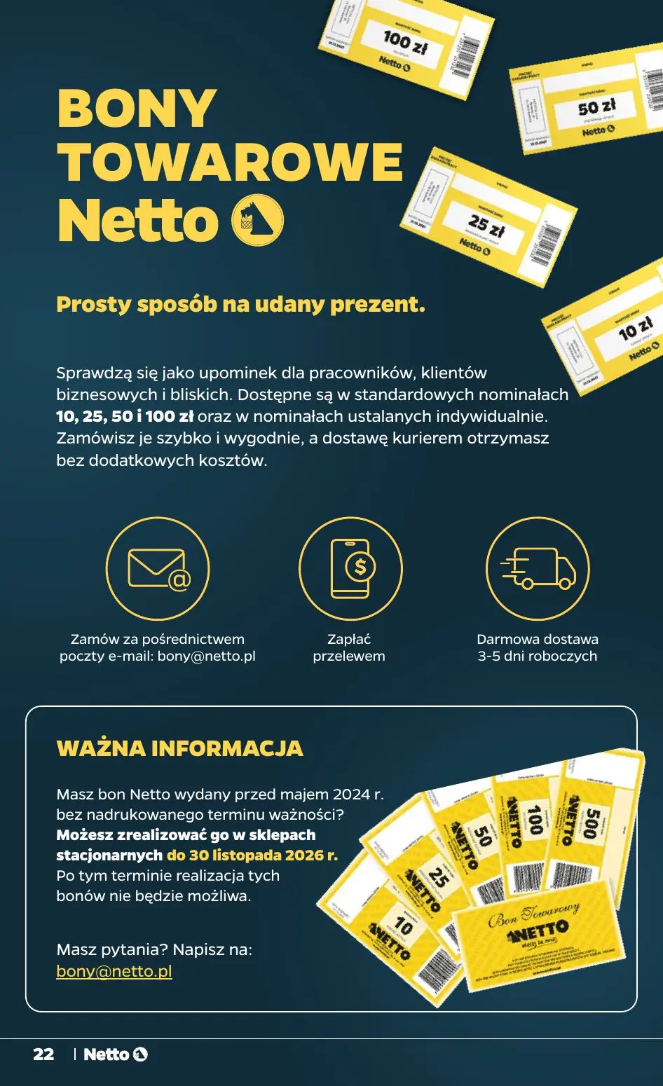 gazetka promocyjna NETTO Gazetka spożywcza - Strona 22