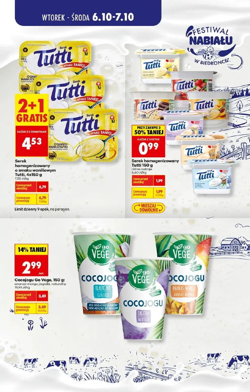 gazetka promocyjna Biedronka Festiwal nabiału - Strona 2