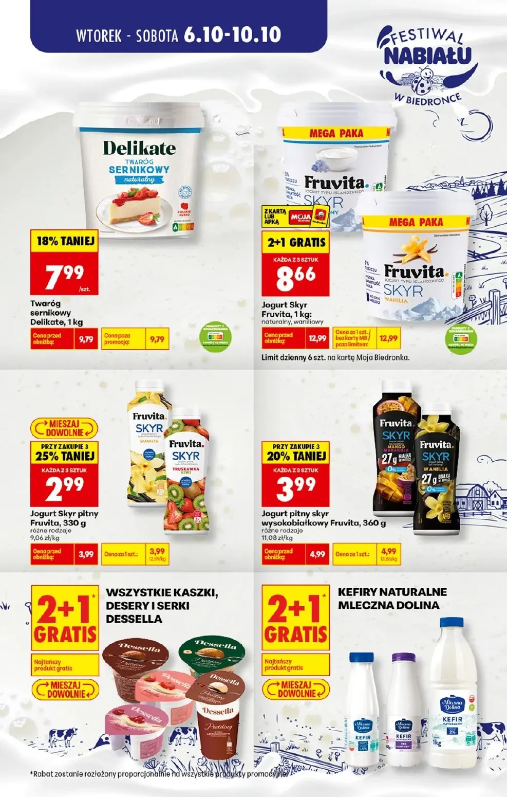 gazetka promocyjna Biedronka Festiwal nabiału - Strona 5