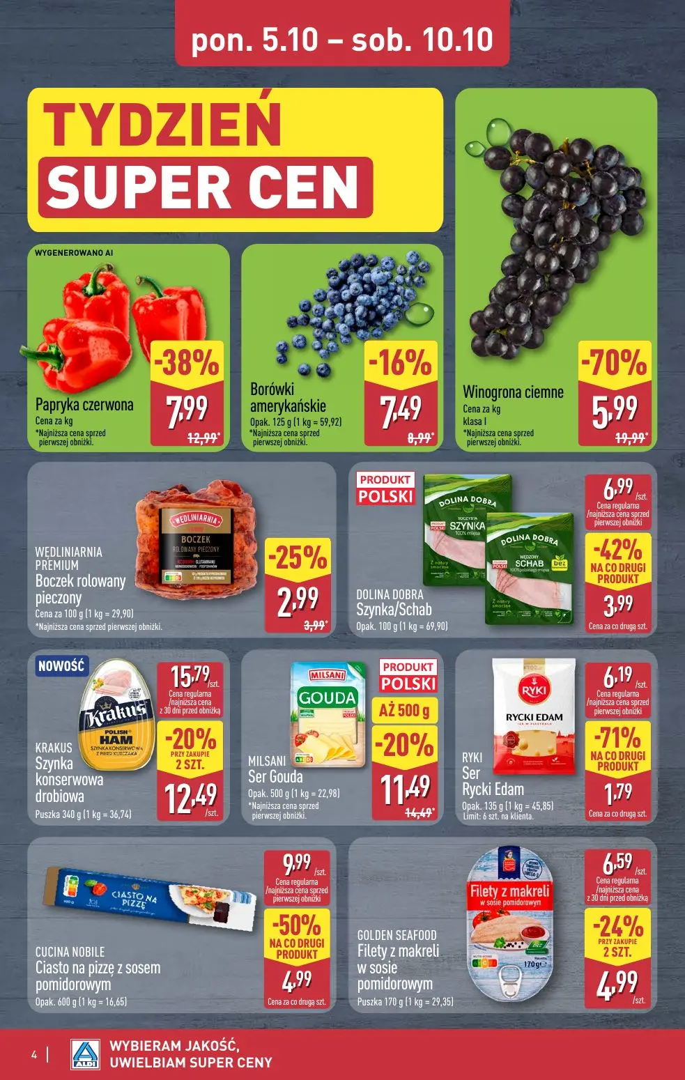 gazetka promocyjna ALDI Oferta na WEEKEND - Strona 4