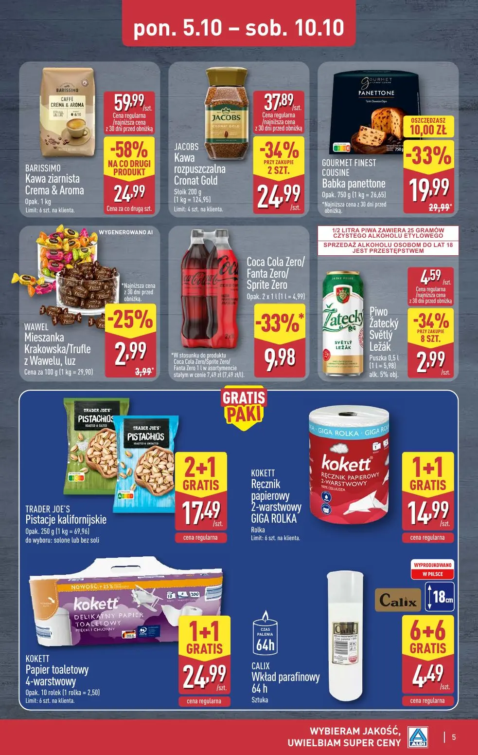 gazetka promocyjna ALDI Oferta na WEEKEND - Strona 5