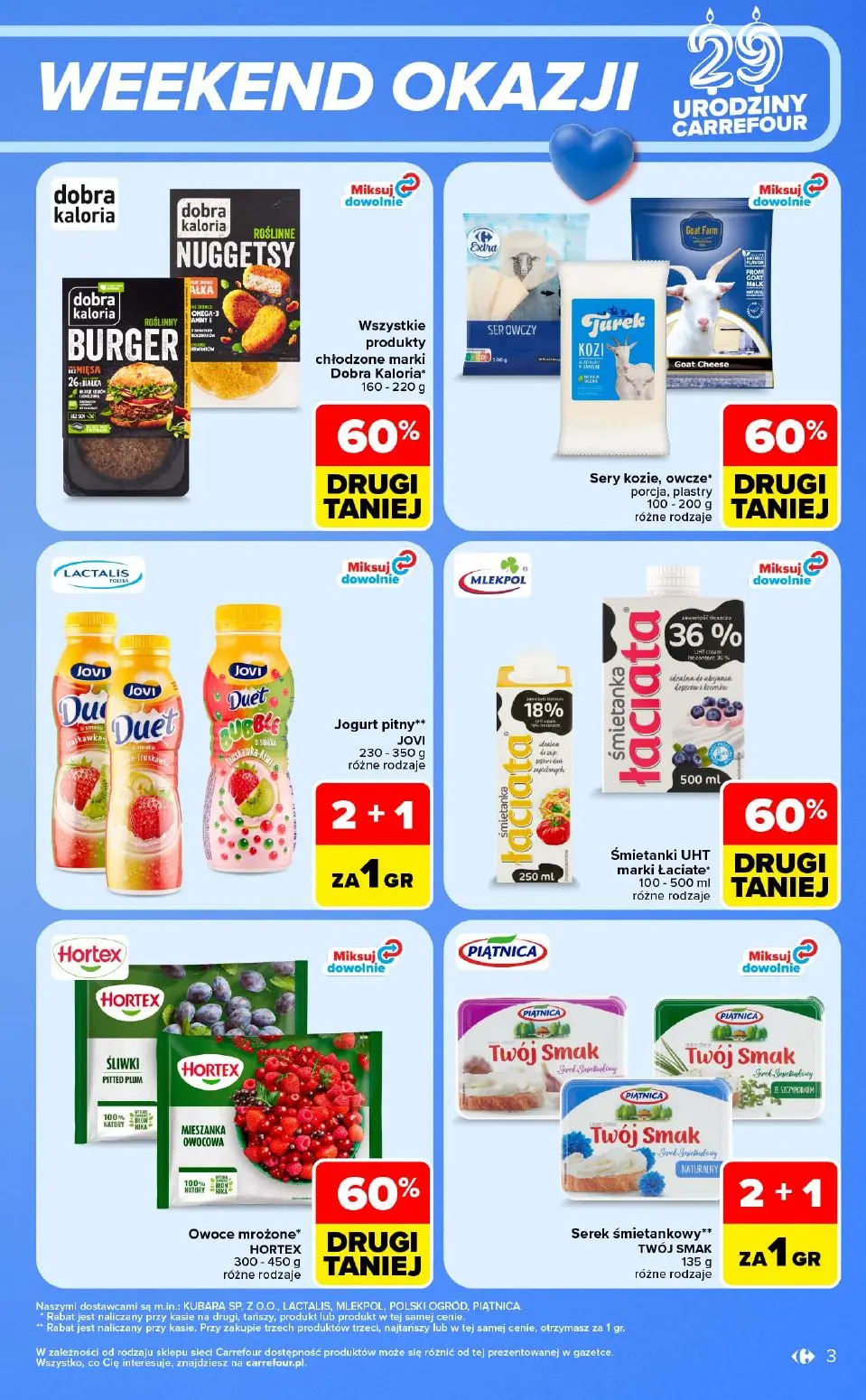 gazetka promocyjna Carrefour Market Urodzinowy weekend - Strona 3