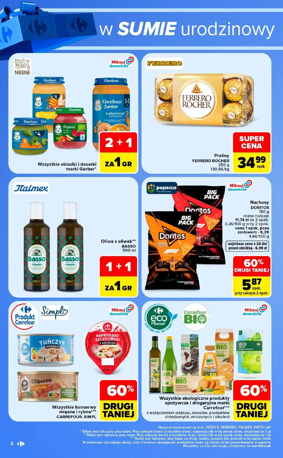 gazetka promocyjna Carrefour Market Urodzinowy weekend - Strona 4
