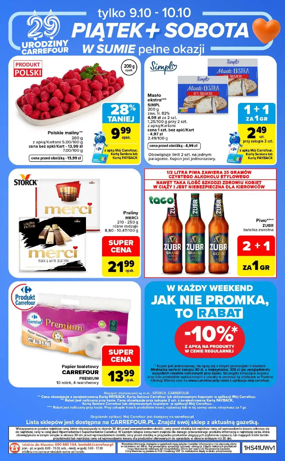 gazetka promocyjna Carrefour Market Urodzinowy weekend - Strona 8