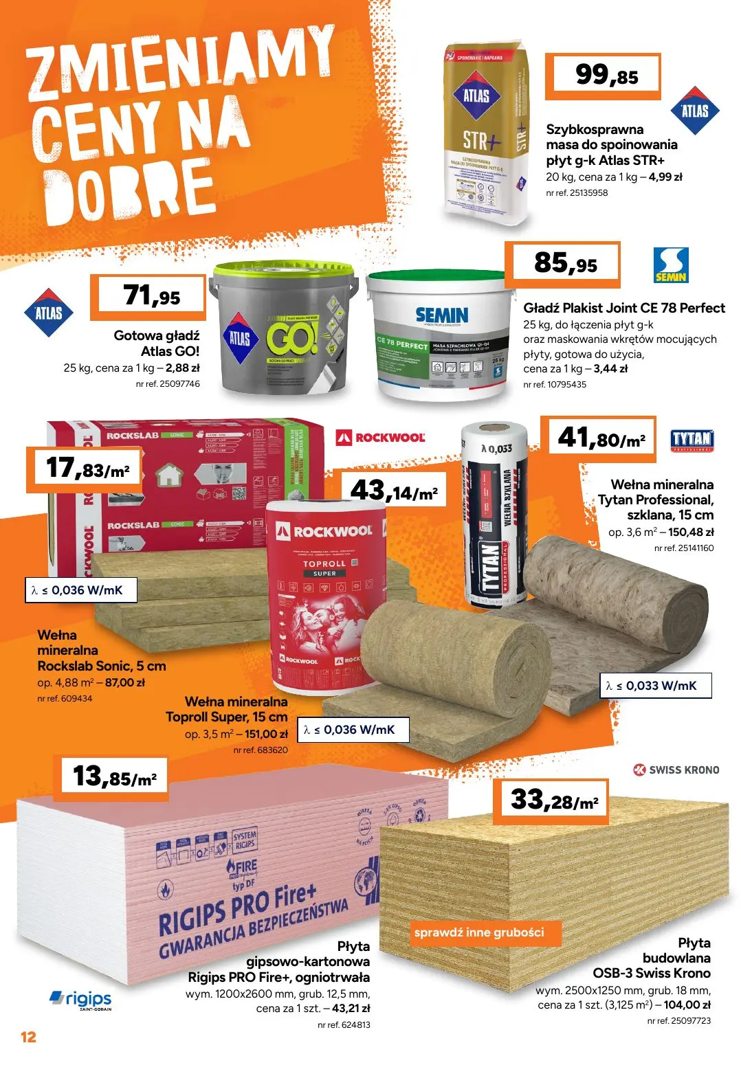 gazetka promocyjna BRICOMAN Zmieniamy ceny na dobre - Strona 12