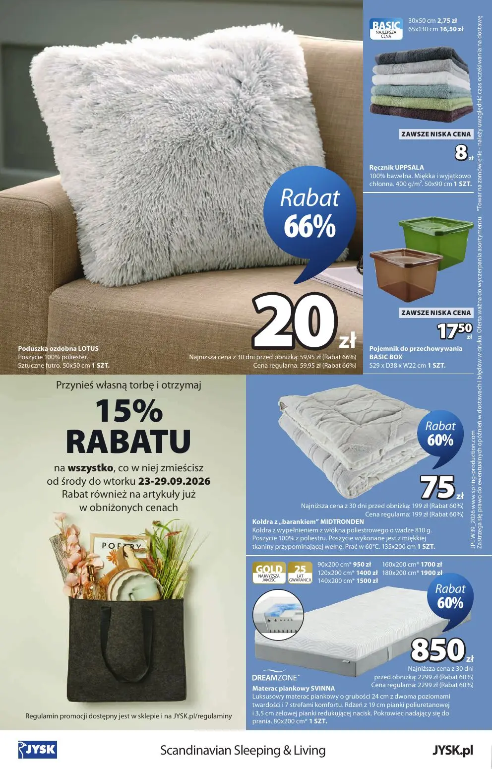 gazetka promocyjna JYSK Oferta tygodnia - Strona 16