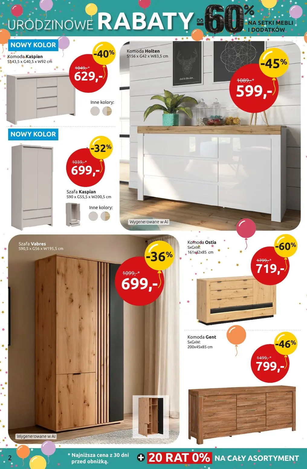 gazetka promocyjna Black Red White Urodzinowe rabaty do -60% - Strona 2