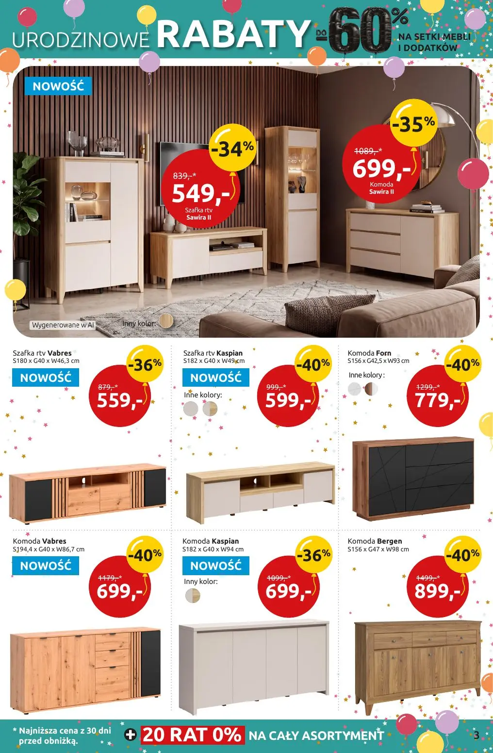 gazetka promocyjna Black Red White Urodzinowe rabaty do -60% - Strona 3
