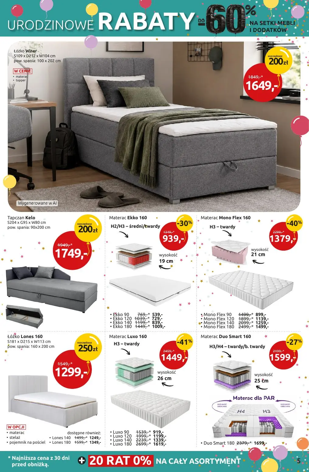 gazetka promocyjna Black Red White Urodzinowe rabaty do -60% - Strona 5