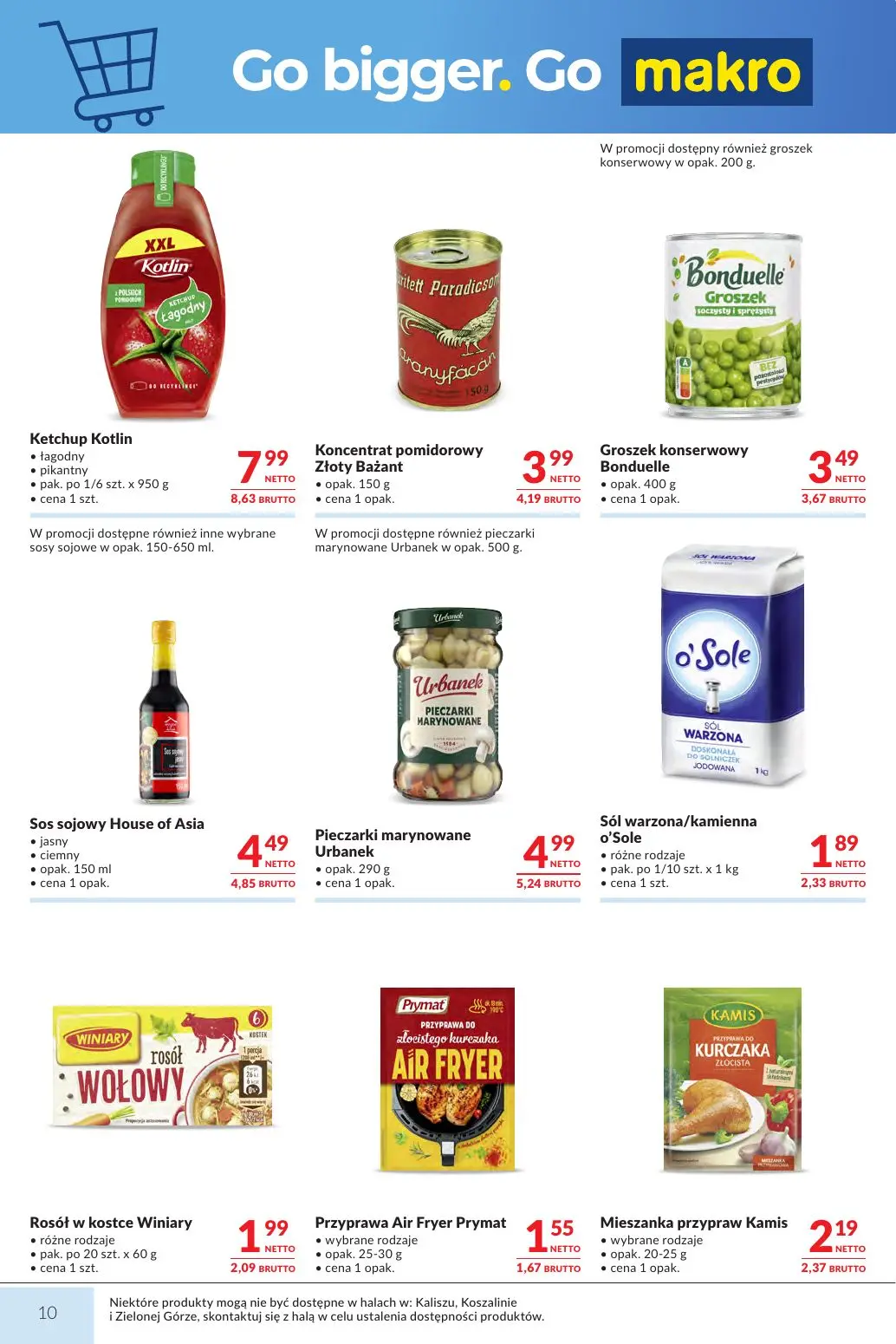 gazetka promocyjna Makro Ceny dla twojego biznesu - Strona 10