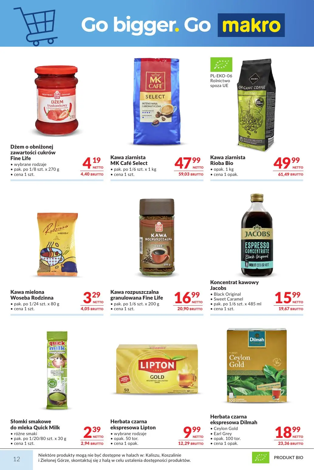 gazetka promocyjna Makro Ceny dla twojego biznesu - Strona 12