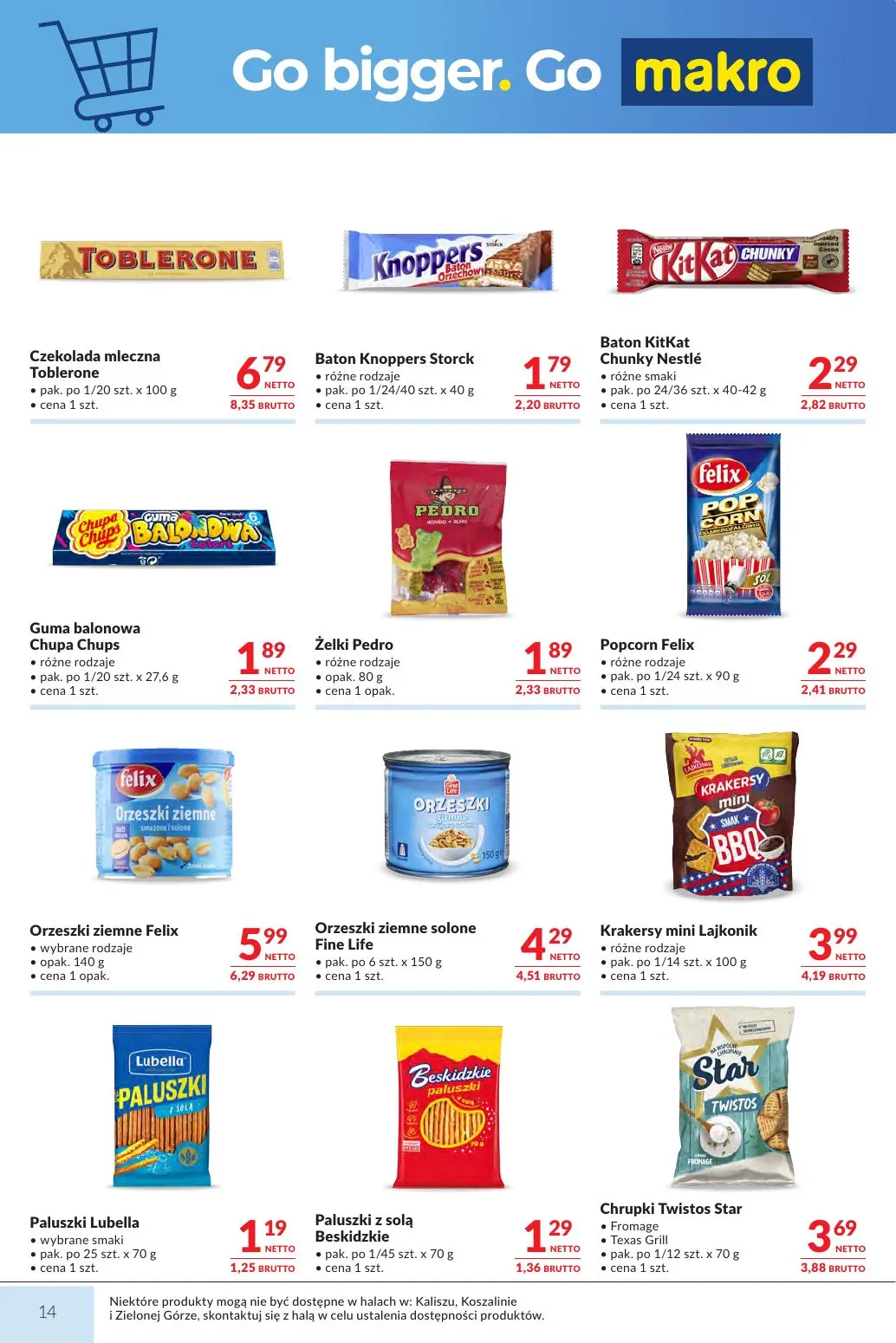 gazetka promocyjna Makro Ceny dla twojego biznesu - Strona 14