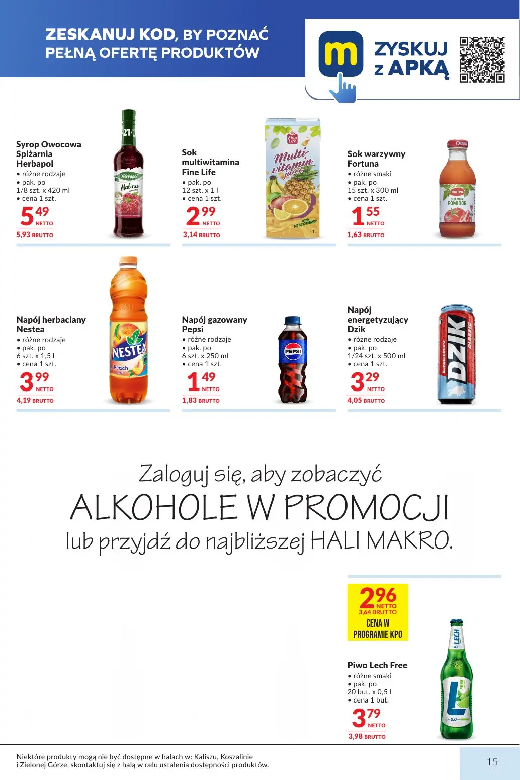 gazetka promocyjna Makro Ceny dla twojego biznesu - Strona 15