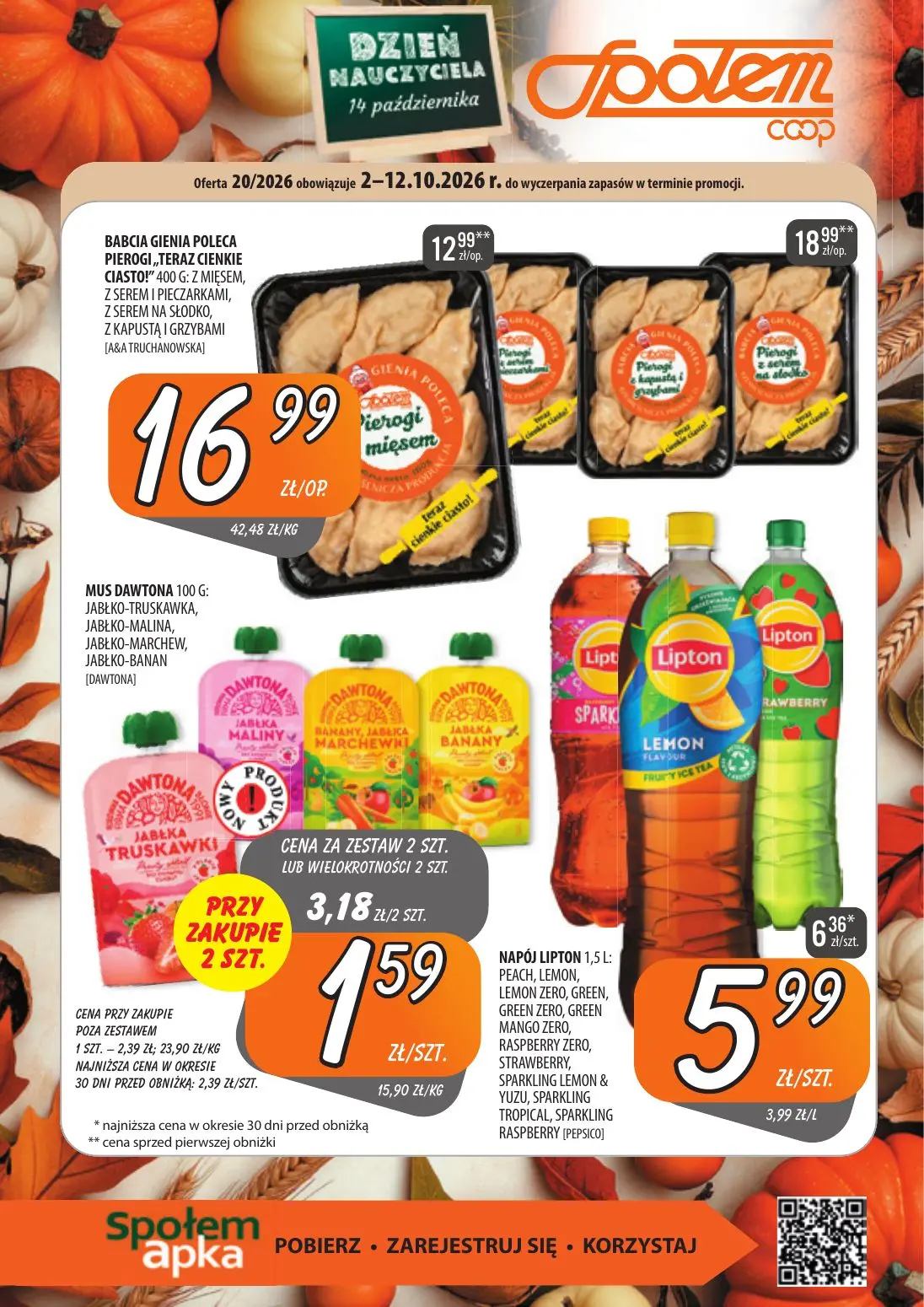 gazetka promocyjna Społem Szczecin - Strona 1
