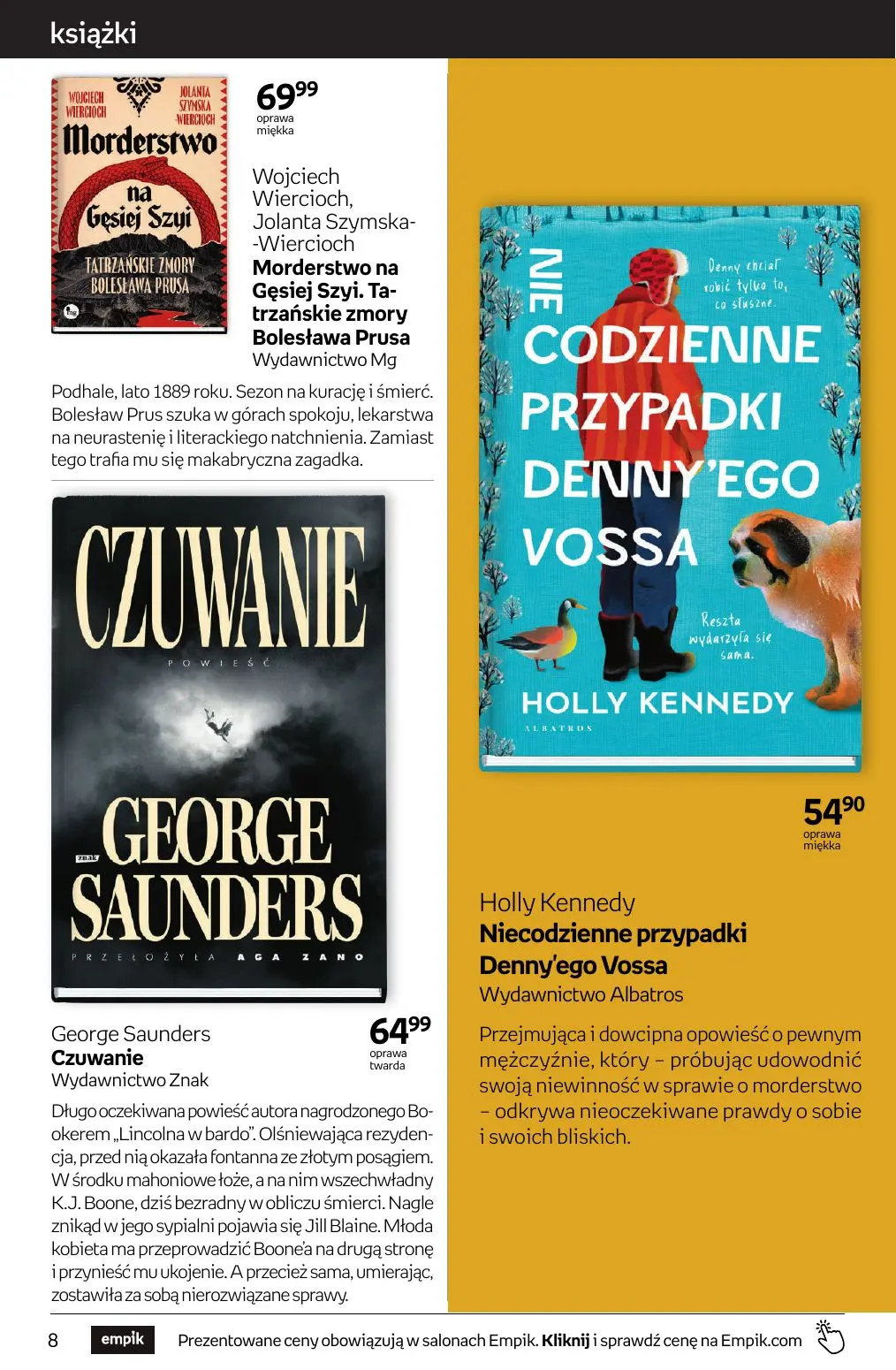 gazetka promocyjna Empik Tom kultury - Strona 8