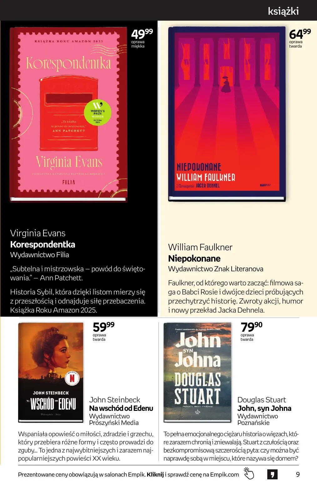gazetka promocyjna Empik Tom kultury - Strona 9