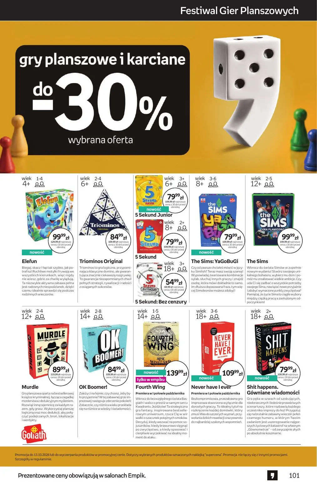 gazetka promocyjna Empik Tom kultury - Strona 101