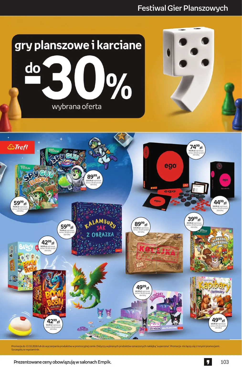 gazetka promocyjna Empik Tom kultury - Strona 103