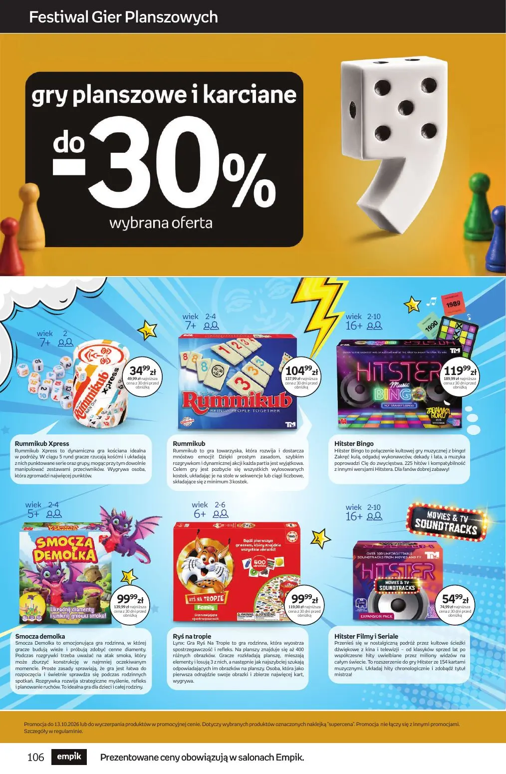 gazetka promocyjna Empik Tom kultury - Strona 106