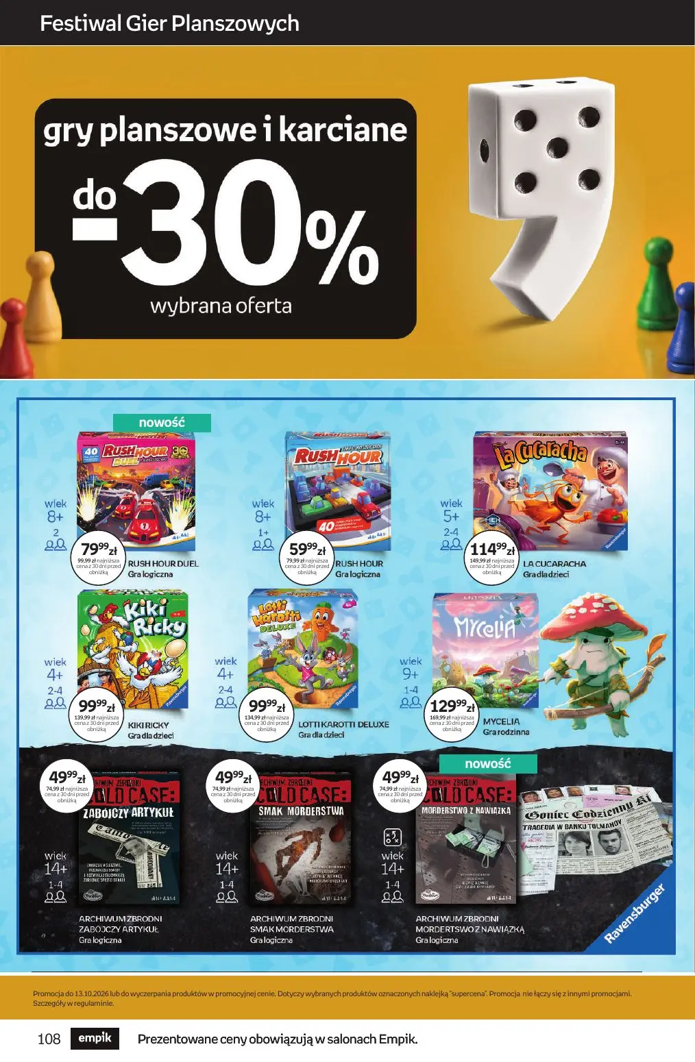 gazetka promocyjna Empik Tom kultury - Strona 108