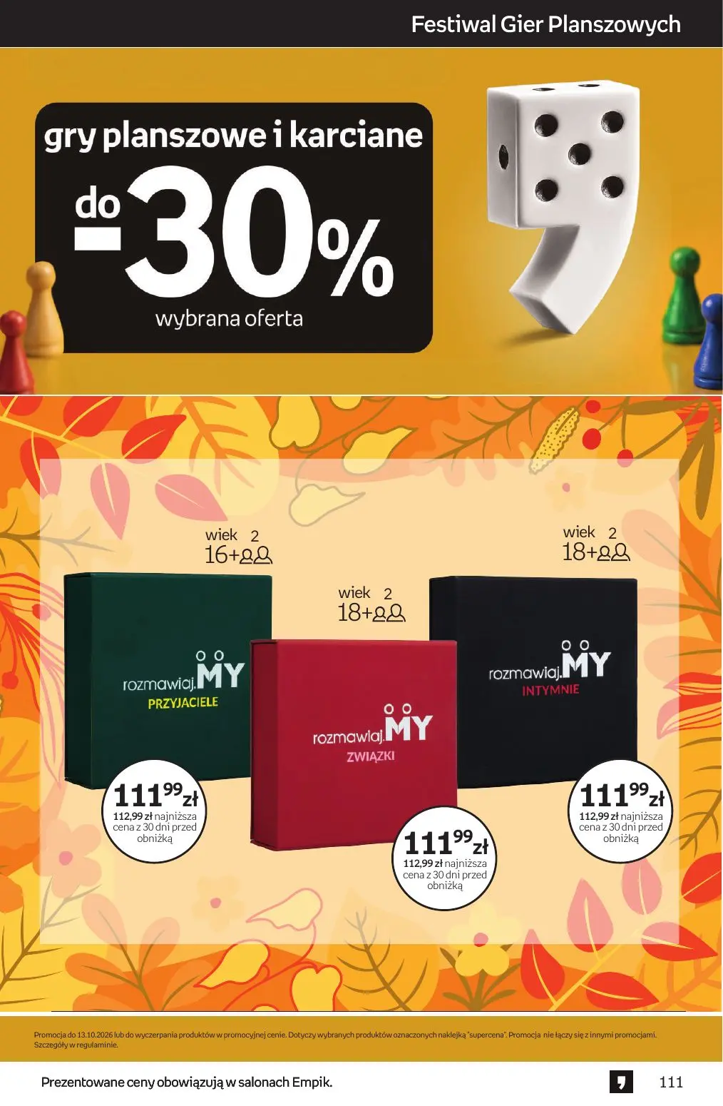 gazetka promocyjna Empik Tom kultury - Strona 111