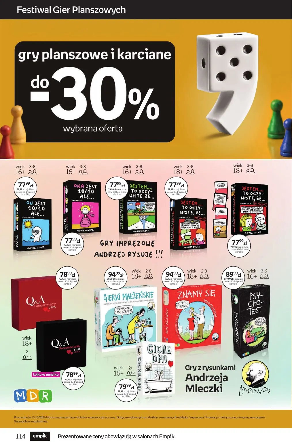 gazetka promocyjna Empik Tom kultury - Strona 114