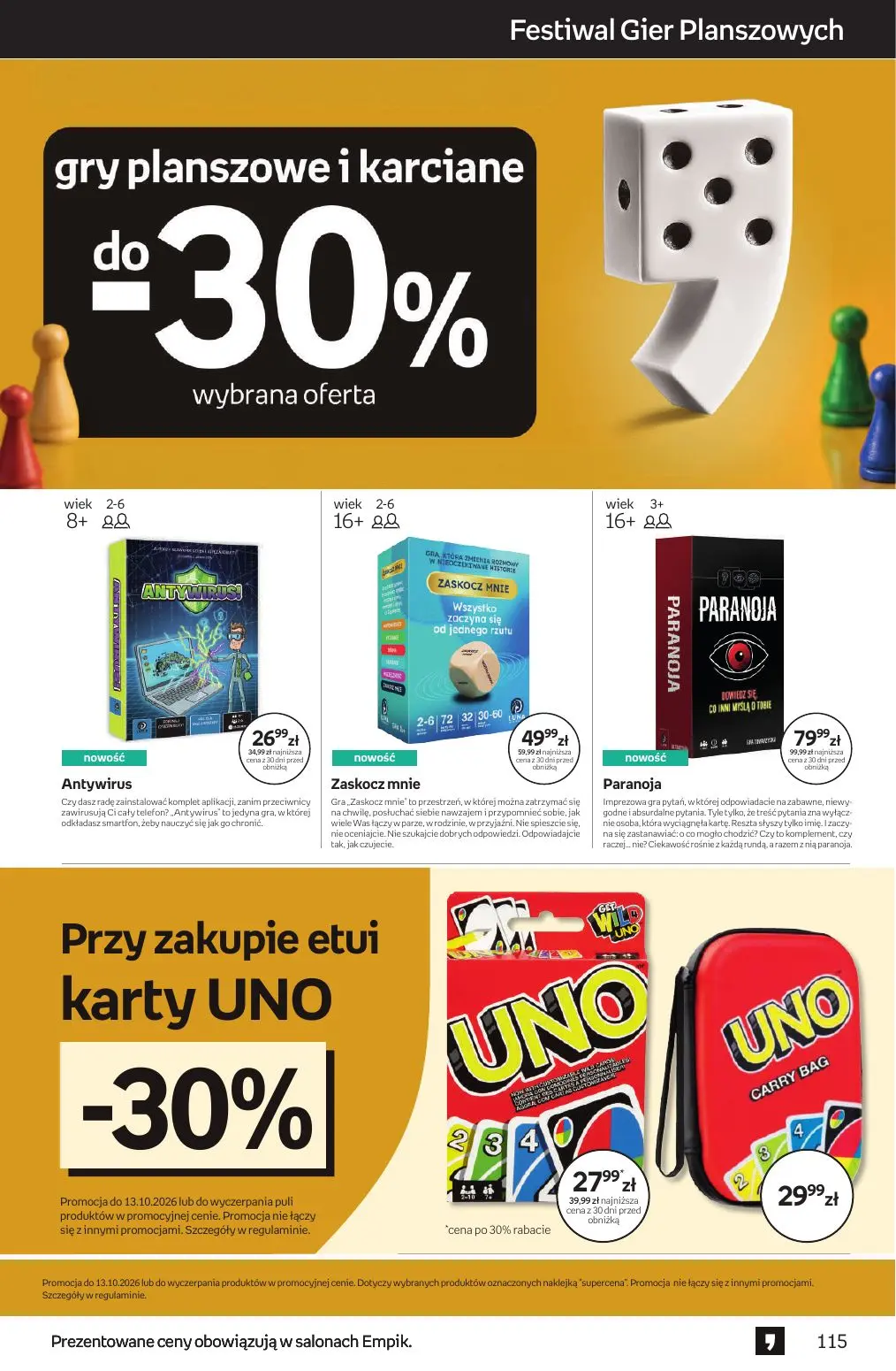 gazetka promocyjna Empik Tom kultury - Strona 115