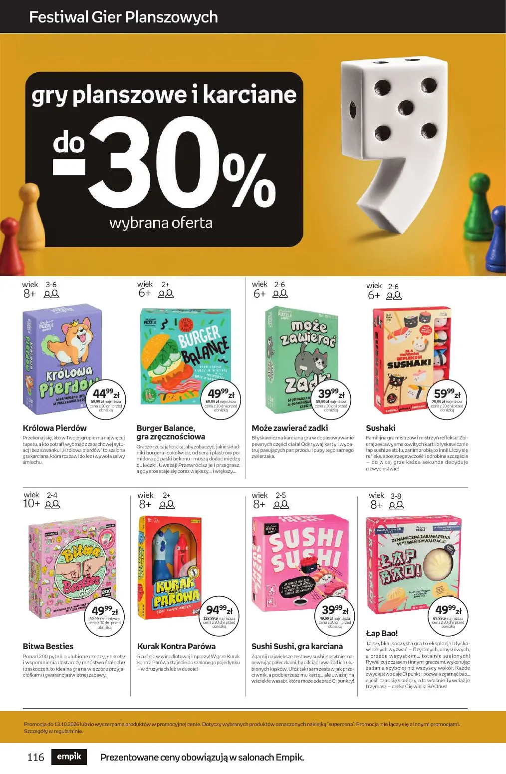 gazetka promocyjna Empik Tom kultury - Strona 116