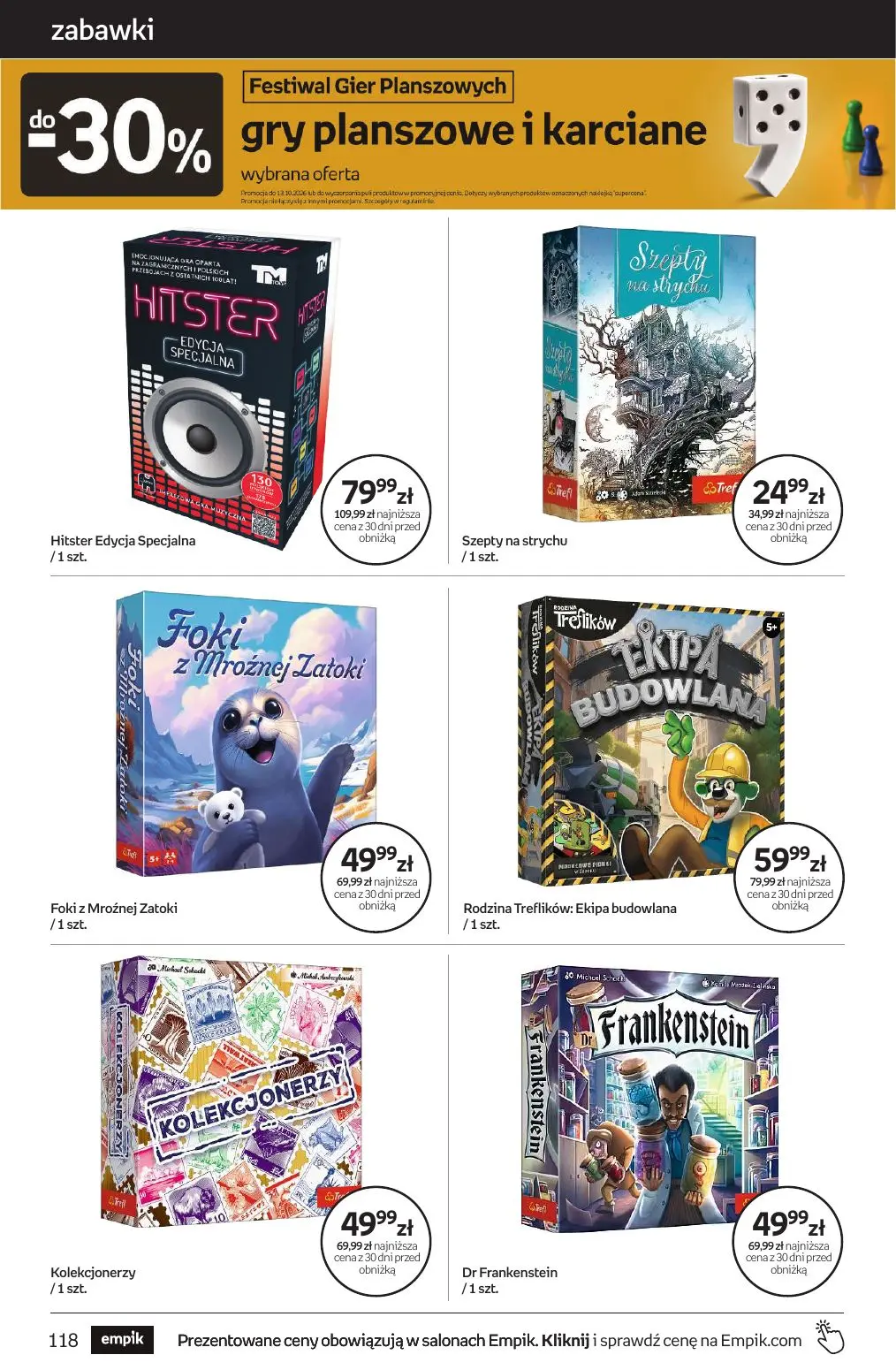 gazetka promocyjna Empik Tom kultury - Strona 118