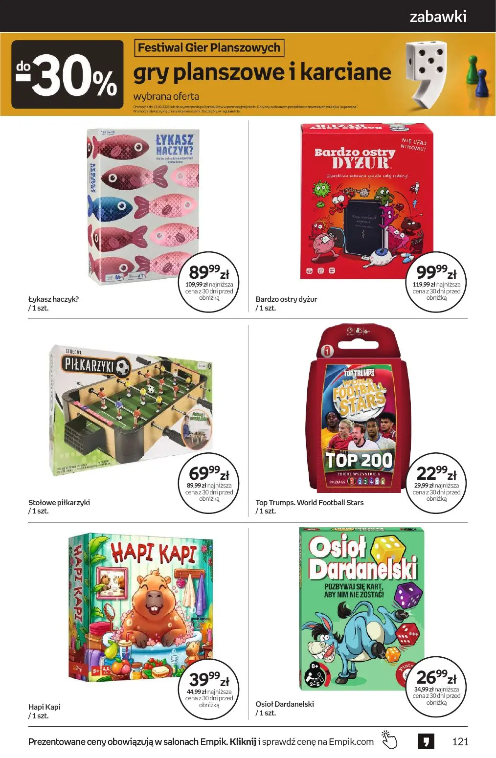gazetka promocyjna Empik Tom kultury - Strona 121