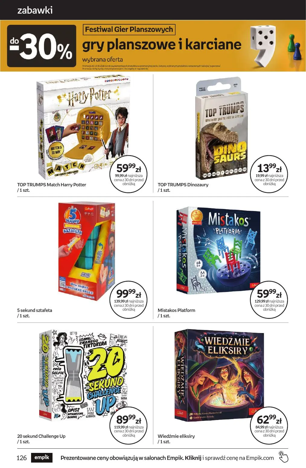 gazetka promocyjna Empik Tom kultury - Strona 126