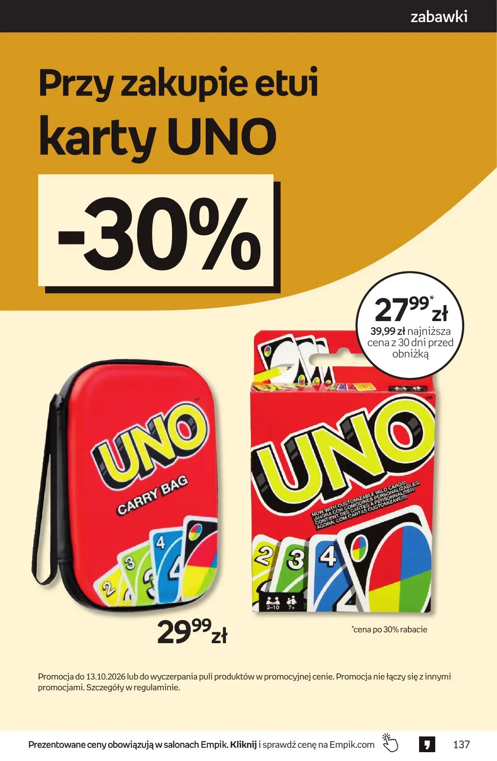 gazetka promocyjna Empik Tom kultury - Strona 137