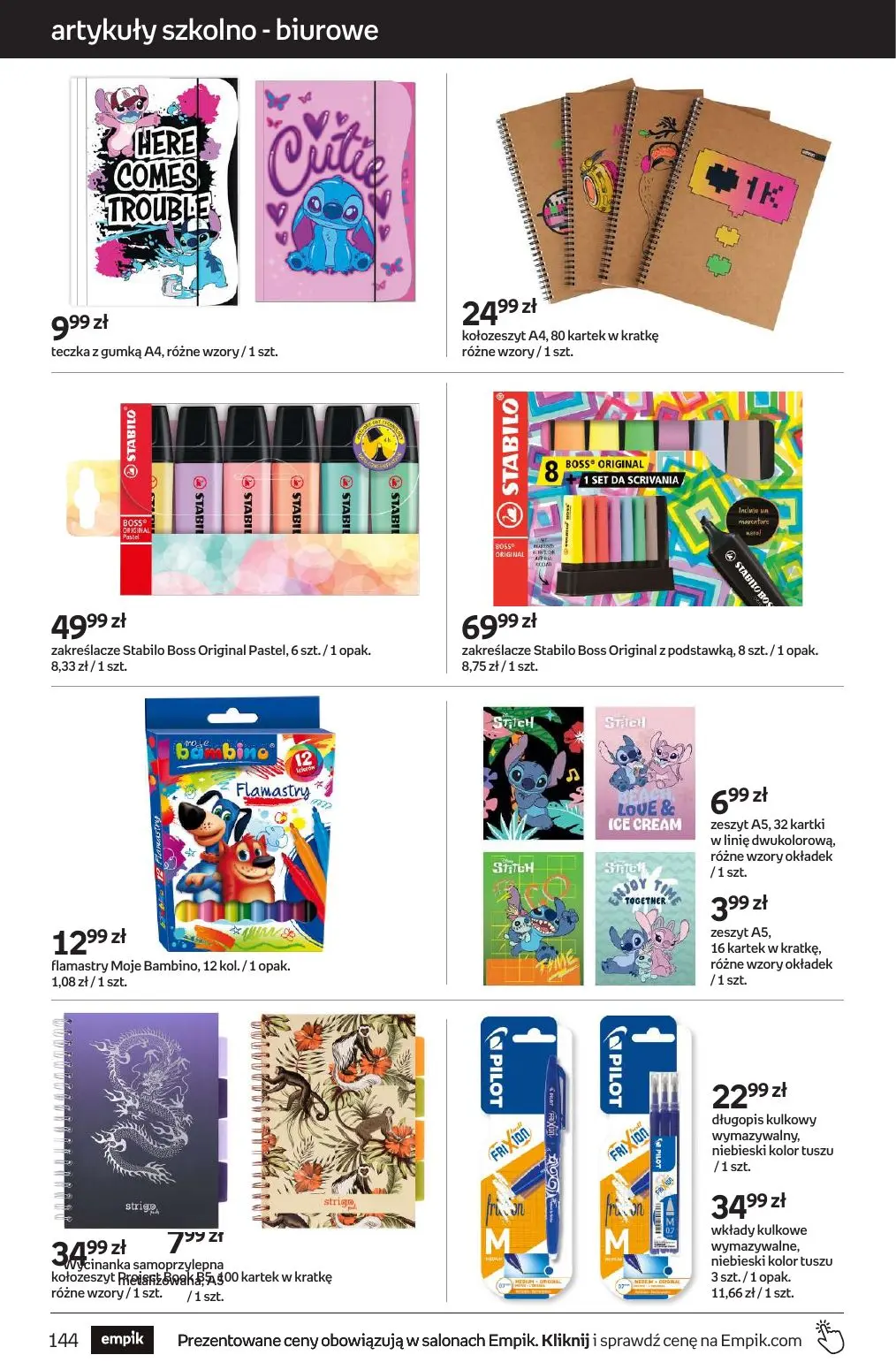 gazetka promocyjna Empik Tom kultury - Strona 144