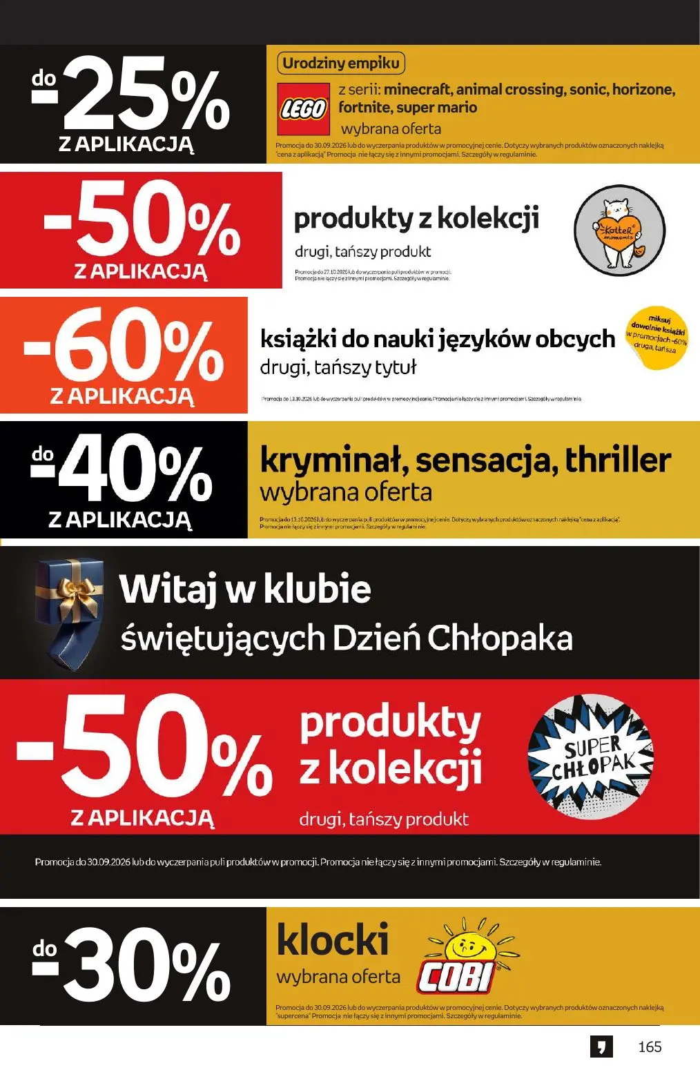 gazetka promocyjna Empik Tom kultury - Strona 165