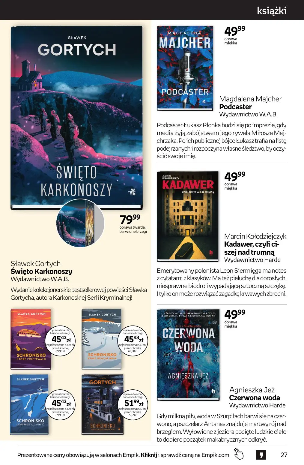 gazetka promocyjna Empik Tom kultury - Strona 27