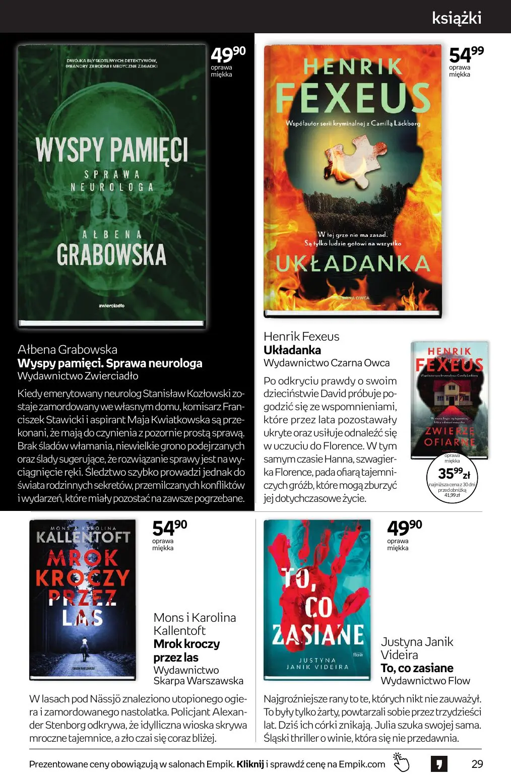 gazetka promocyjna Empik Tom kultury - Strona 29