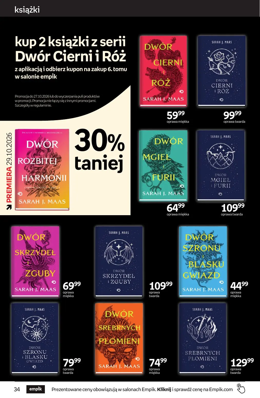 gazetka promocyjna Empik Tom kultury - Strona 34