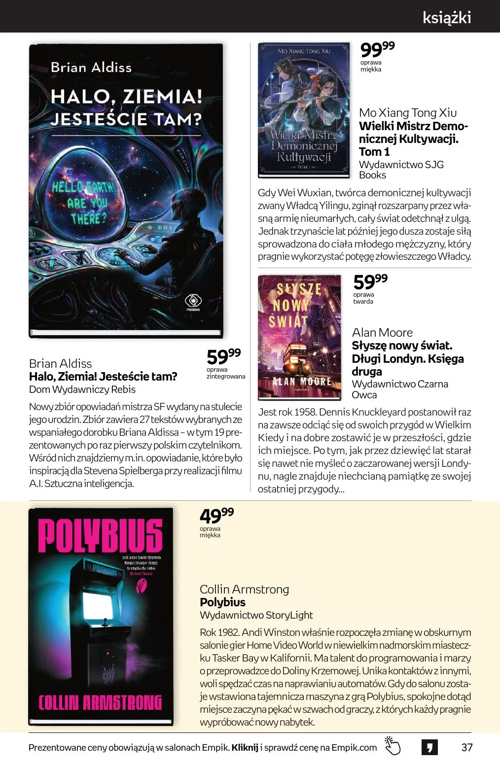 gazetka promocyjna Empik Tom kultury - Strona 37