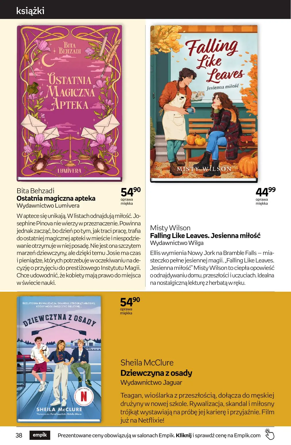gazetka promocyjna Empik Tom kultury - Strona 38