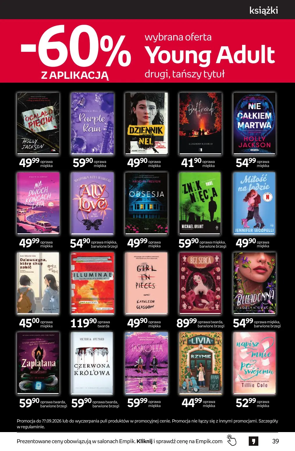 gazetka promocyjna Empik Tom kultury - Strona 39