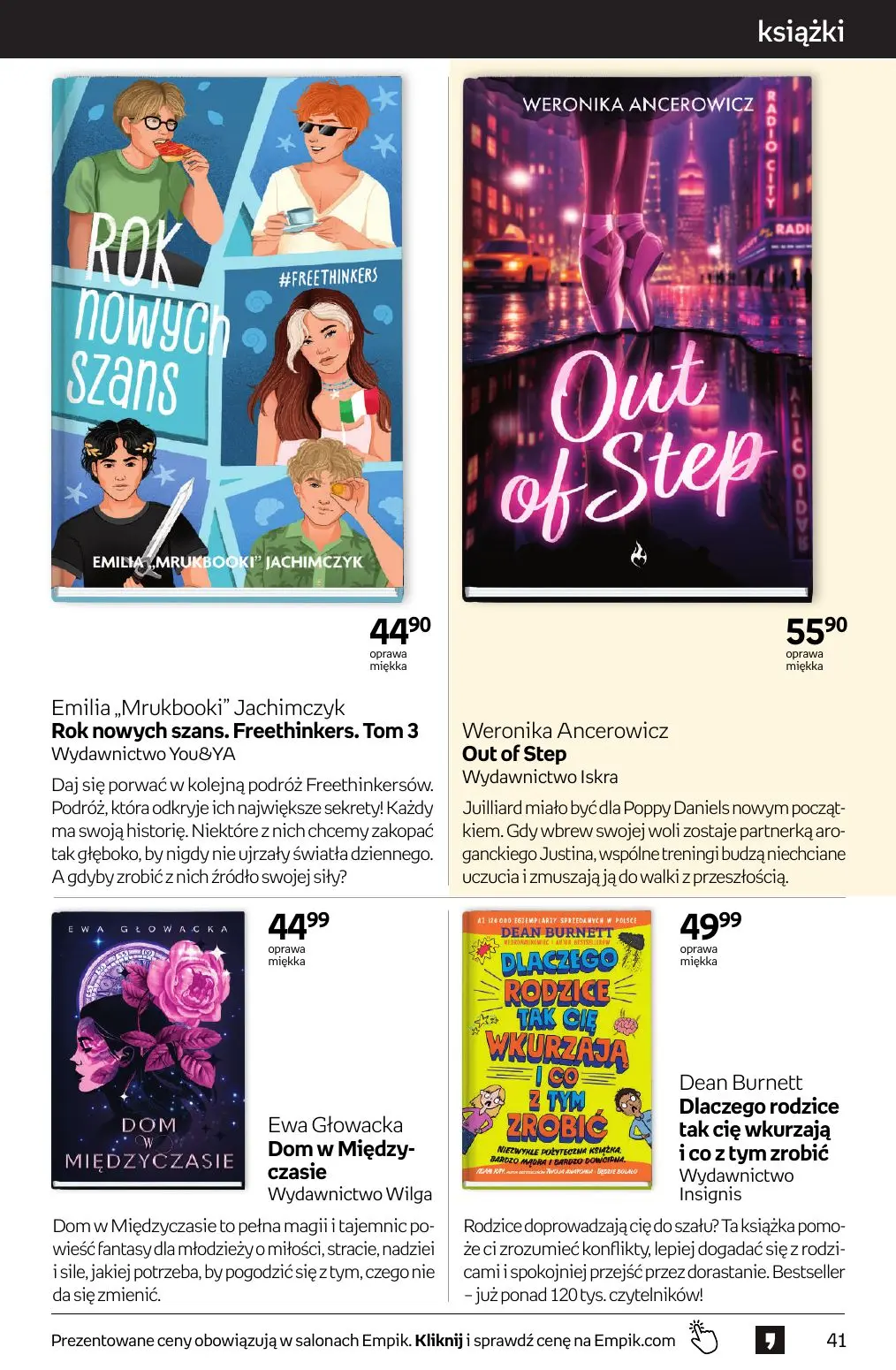 gazetka promocyjna Empik Tom kultury - Strona 41