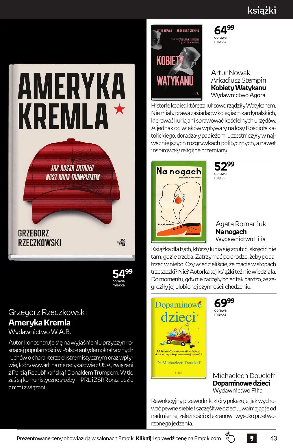 gazetka promocyjna Empik Tom kultury - Strona 43