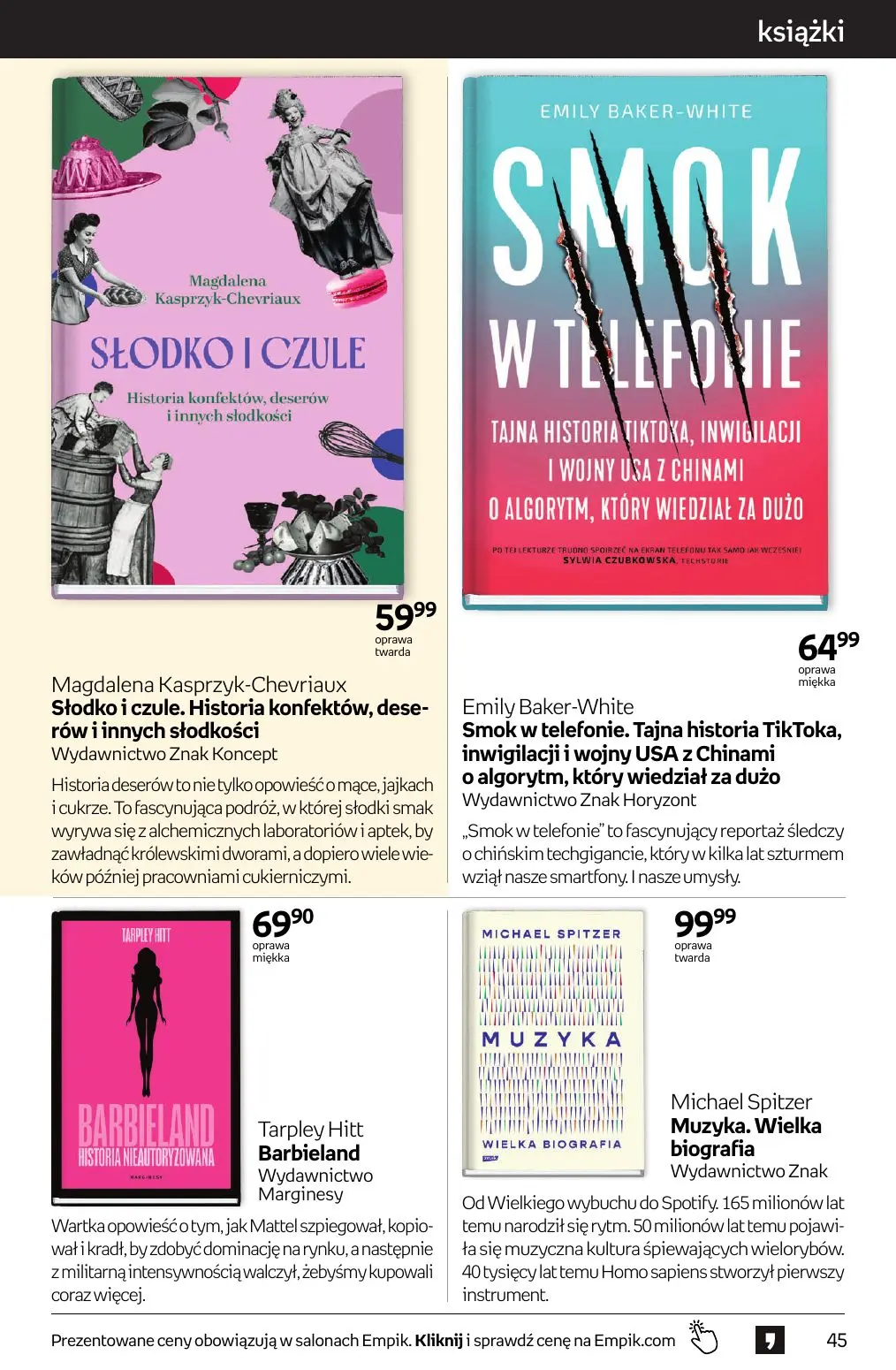 gazetka promocyjna Empik Tom kultury - Strona 45