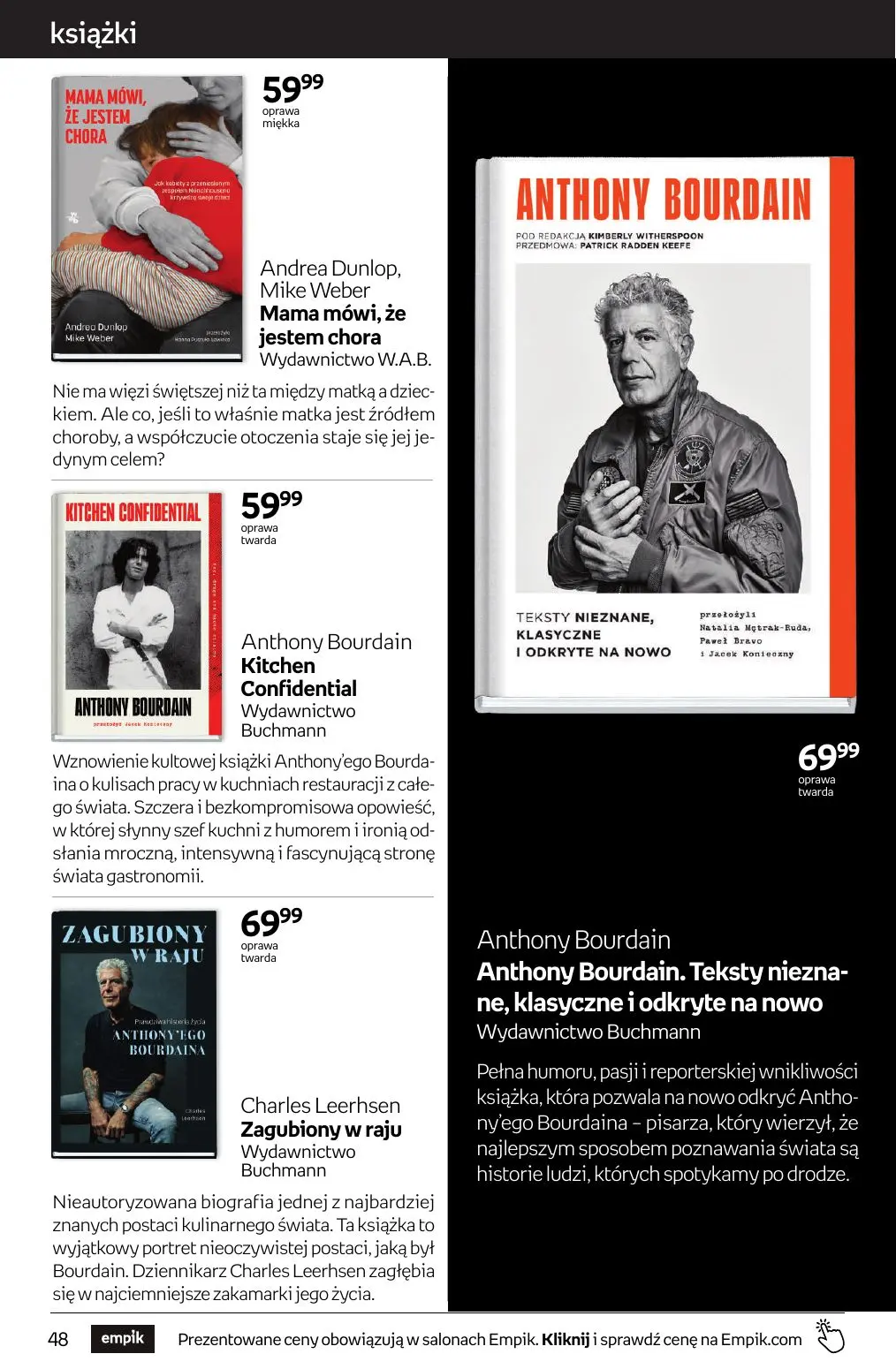 gazetka promocyjna Empik Tom kultury - Strona 48