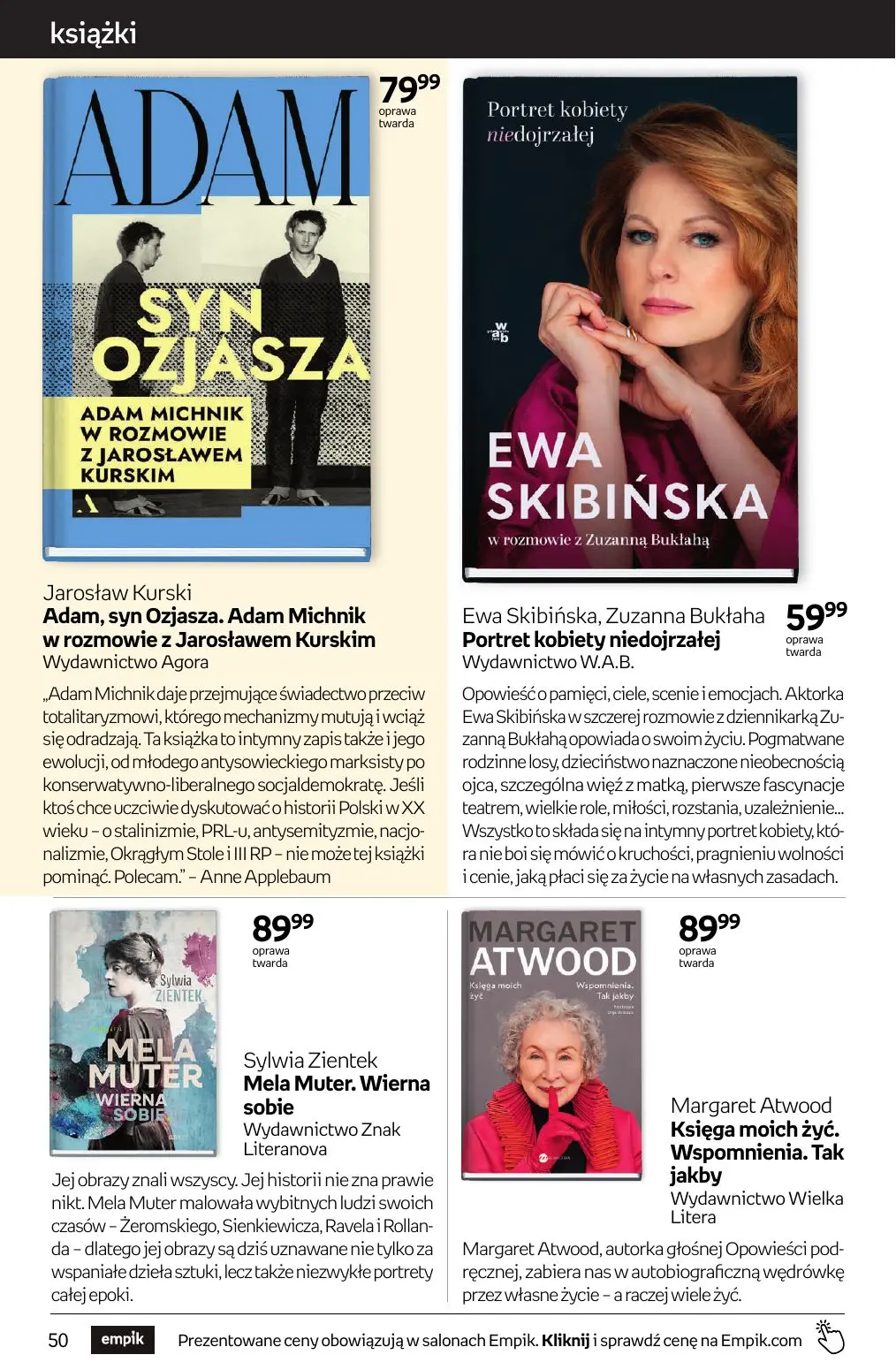 gazetka promocyjna Empik Tom kultury - Strona 50