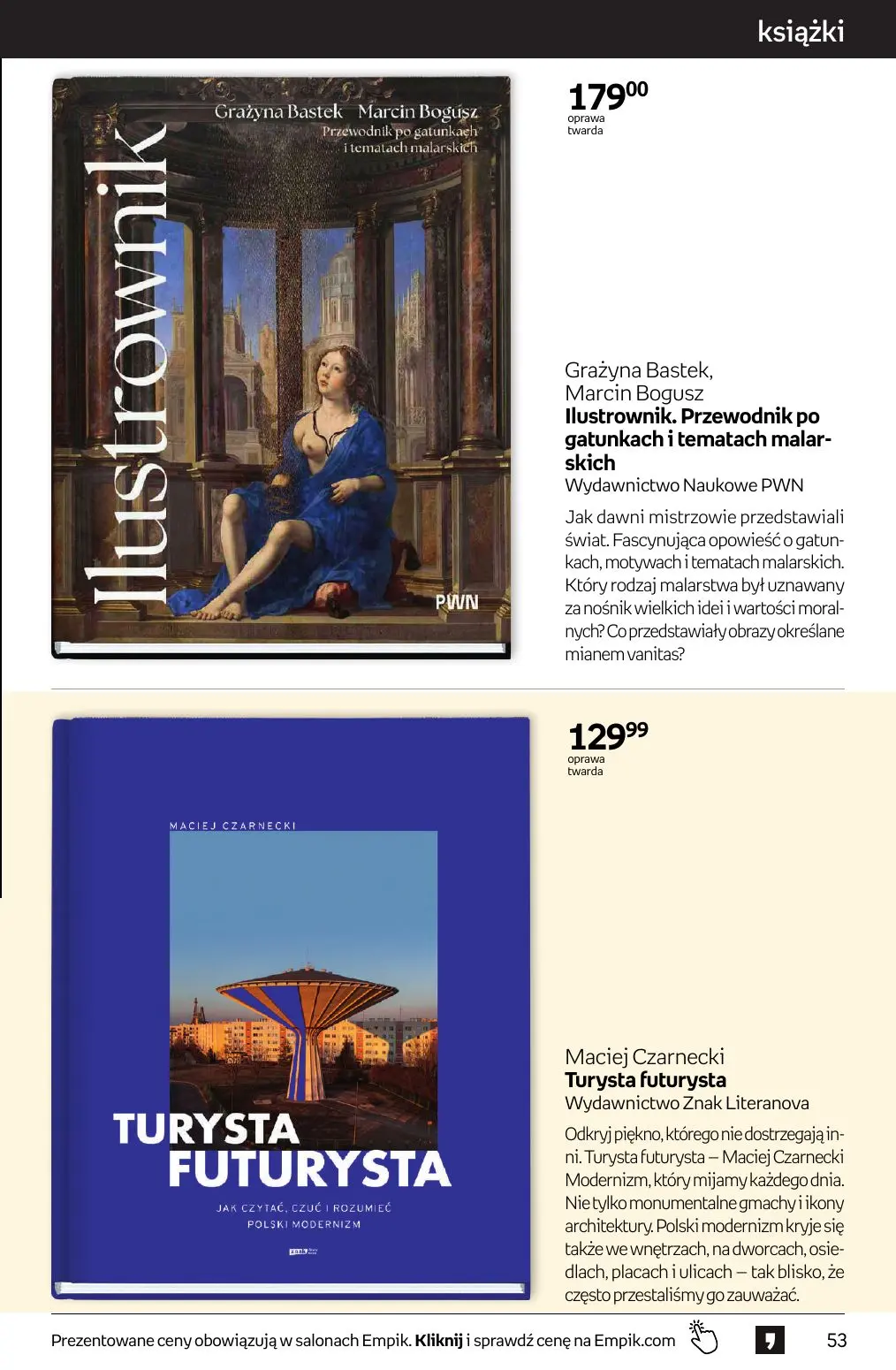 gazetka promocyjna Empik Tom kultury - Strona 53