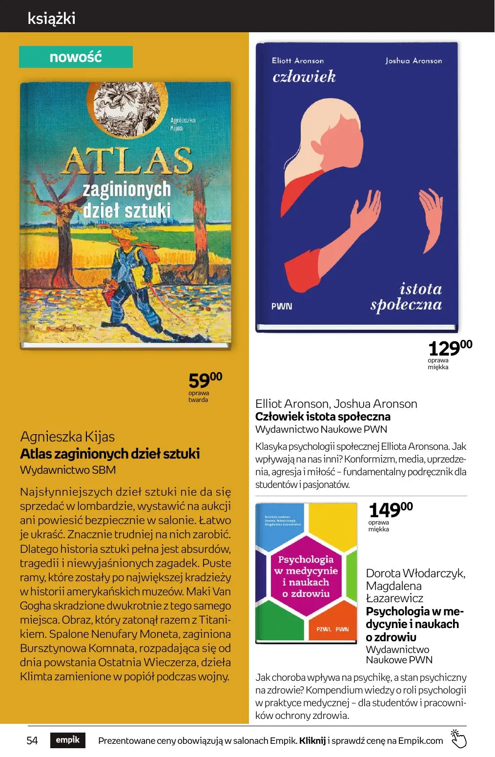 gazetka promocyjna Empik Tom kultury - Strona 54