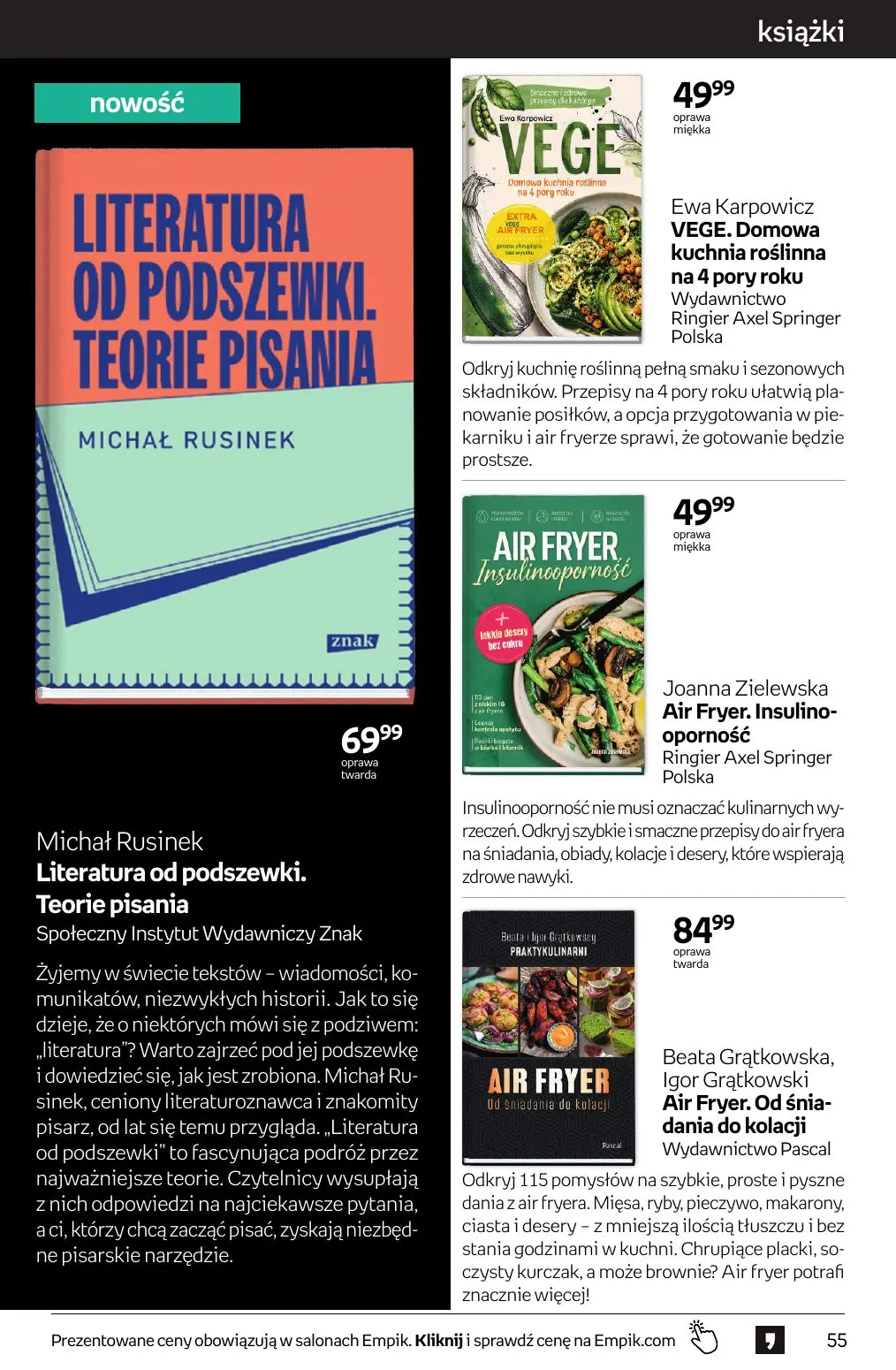 gazetka promocyjna Empik Tom kultury - Strona 55